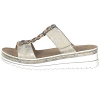 Rieker Damen Pantolette silber