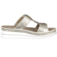 Rieker Damen Pantolette silber