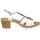 Rieker Damen Sandalette wei&szlig;