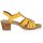 Rieker Damen Sandalette gelb