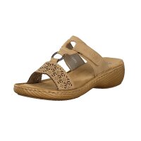 Rieker Damen Pantolette beige