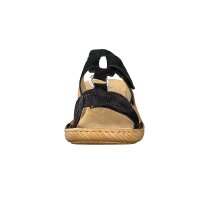 Rieker Damen Pantolette schwarz