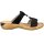 Rieker Damen Pantolette schwarz