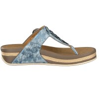 Rieker Damen Pantolette blau