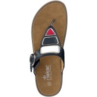 Rieker Damen Pantolette blau