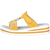 Rieker Damen Pantolette gelb