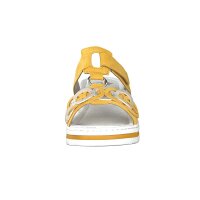 Rieker Damen Pantolette gelb