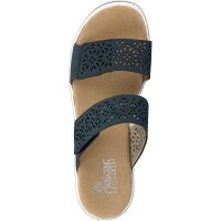 Rieker Damen Pantolette blau