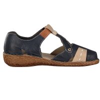 Rieker Damen Sandale blau