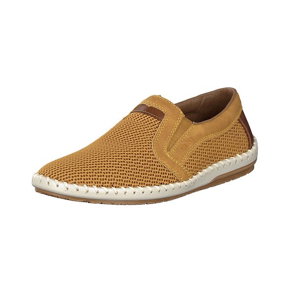 Rieker Herren Slipper gelb
