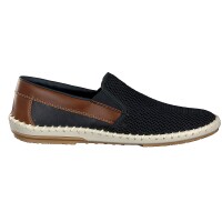 Rieker Herren Slipper blau