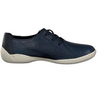 Rieker Damen Schn&uuml;rschuh blau