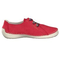 Rieker Damen Schn&uuml;rschuh rot