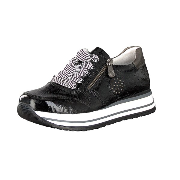 Rieker Damen Sneaker schwarz