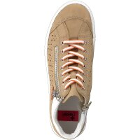 Rieker Damen Schn&uuml;rboot beige
