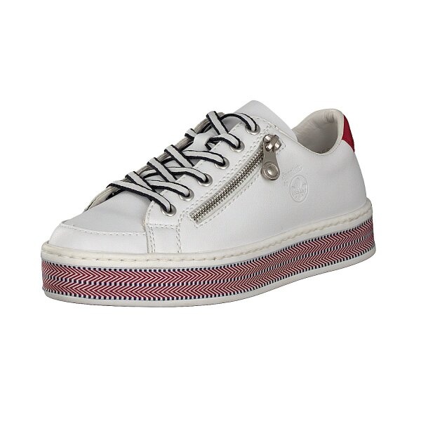Rieker Damen Sneaker wei&szlig;