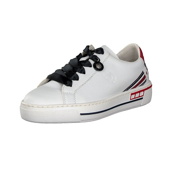 Rieker Damen Sneaker wei&szlig;