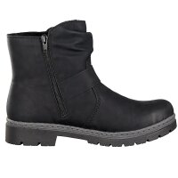 Rieker Damen Boot schwarz