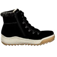 Rieker Damen Schn&uuml;rboot schwarz