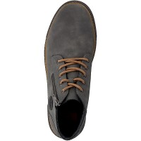 Rieker Herren Schn&uuml;rboot grau