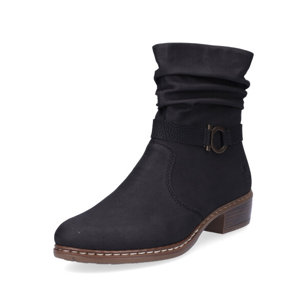 Rieker Damen Stiefelette schwarz