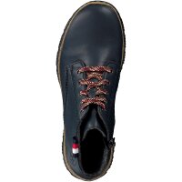 Rieker Damen Schn&uuml;rboot blau
