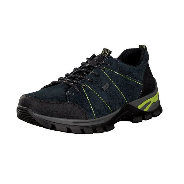 Rieker Herren Schnürschuh blau
