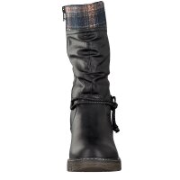 Rieker Damen Stiefel schwarz