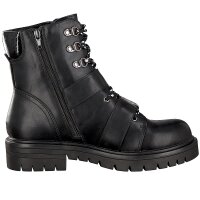 Rieker Damen Schn&uuml;rboot schwarz