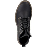 Rieker Damen Schn&uuml;rboot schwarz