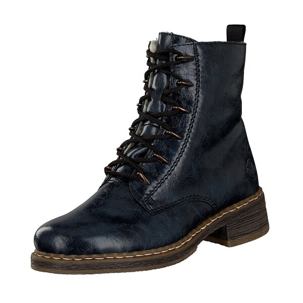 Rieker Damen Schn&uuml;rboot braun