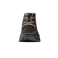 Rieker Damen Schn&uuml;rboot schwarz