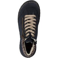 Rieker Damen Schn&uuml;rboot blau