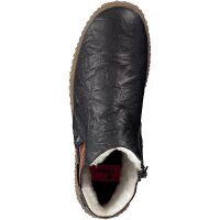 Rieker Damen Boot schwarz