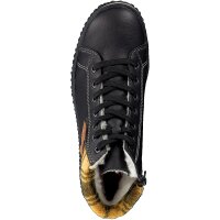 Rieker Damen Schn&uuml;rboot schwarz