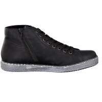 Rieker Damen Schn&uuml;rboot schwarz