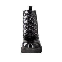 Rieker Damen Schn&uuml;rboot schwarz