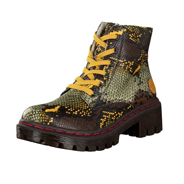 Rieker Damen Schn&uuml;rboot multi