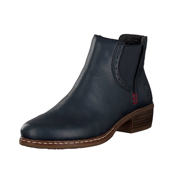 Rieker Damen Stiefelette blau