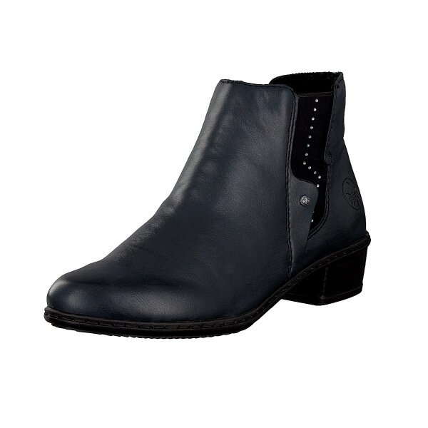 Rieker Damen Stiefelette blau