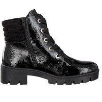 Rieker Damen Schn&uuml;rboot schwarz