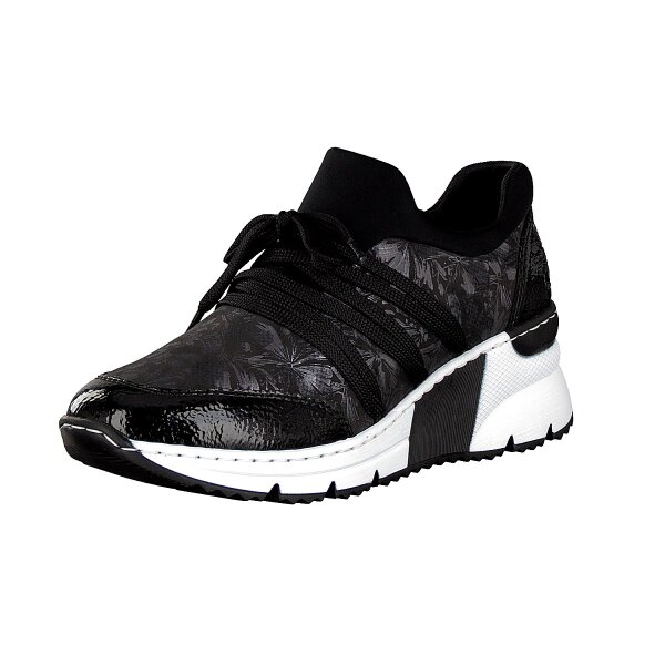 Rieker Damen Sneaker schwarz