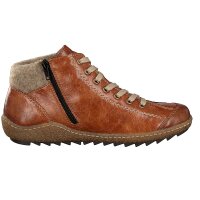 Rieker Damen Schn&uuml;rboot braun