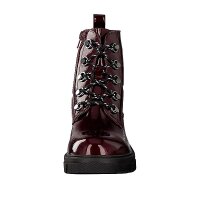 Rieker Damen Schn&uuml;rboot rot