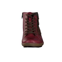 Remonte Damen Schn&uuml;rboot rot