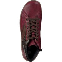 Remonte Damen Schn&uuml;rboot rot