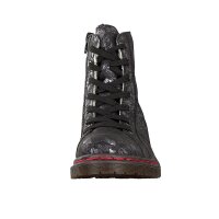 Rieker Damen Schn&uuml;rboot schwarz