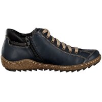Rieker Damen Schn&uuml;rboot blau