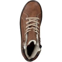 Rieker Damen Schn&uuml;rboot braun