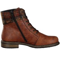 Rieker Damen Schn&uuml;rboot braun